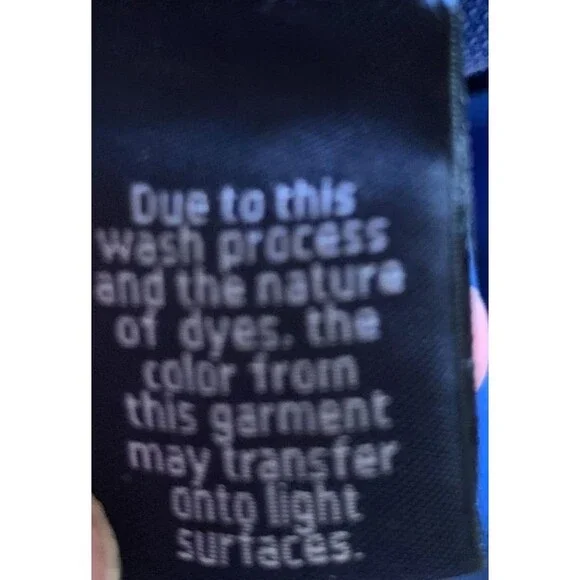 Reworked J Crew Blue Shirt Mini Dress Nirvana Band Patch Grunge Indie Size 4 - Picture 12 of 12